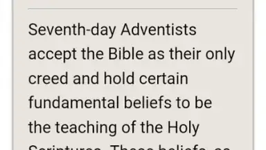 What We Believe скриншот 2