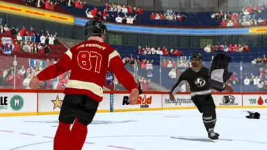 Hockey Fight Lite скриншот 2