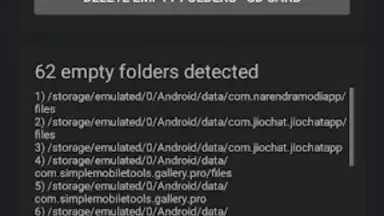 Empty Folder Cleaner скриншот 3