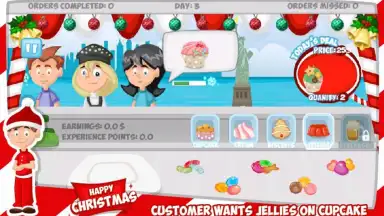 CupCake Dash-Cooking Game скриншот 5