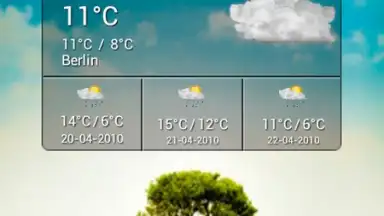 Cute Weather Widget скриншот 3