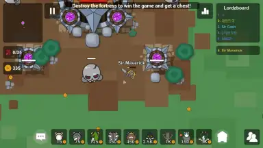 Lordz.io - Real Time Strategy Multiplayer IO Game скриншот 1