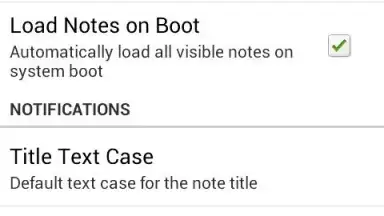 Notification Agenda скриншот 1