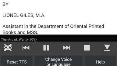 Voice Aloud Reader скриншот 1