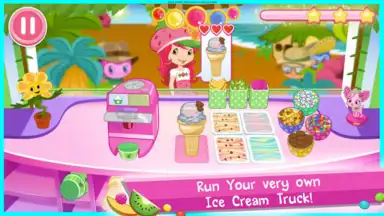 Strawberry Shortcake Ice Cream скриншот 5