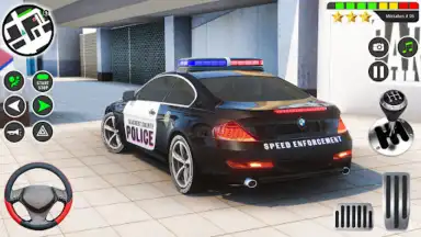 SuperPoliceCarParking скриншот 3