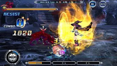 BLAZBLUE ALTERNATIVE DARKWAR скриншот 3
