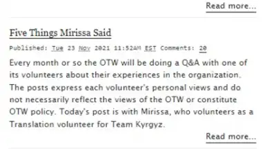 Archive of Our Own скриншот 3