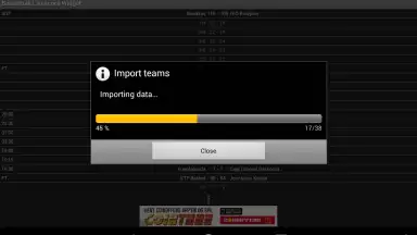 Basketball Livescore Widget скриншот 1