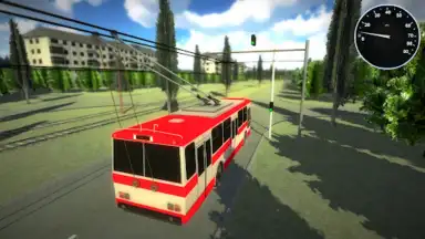 Micro-Trolleybus Simulator скриншот 6