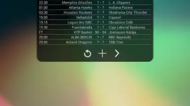 Basketball Livescore Widget скриншот 19