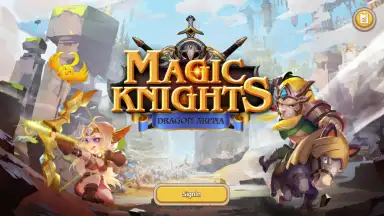 Magic Knights-Dragon Arena скриншот 1