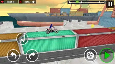 Bike Stunt Ramp Race 3D скриншот 3