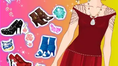 Royal Princess Prom Dress Up скриншот 1