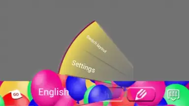 Balloons Keyboard скриншот 7