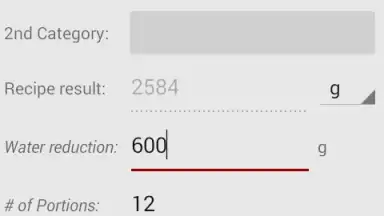 Calories! скриншот 3