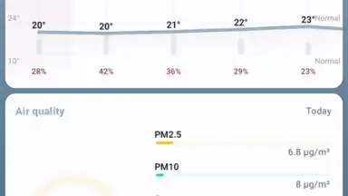 Breezy Weather скриншот 3