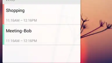 GO Calendar Widget скриншот 7
