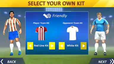 Football Soccer League Game 3D скриншот 1