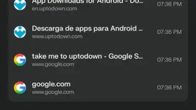 Comet Browser скриншот 11