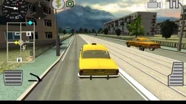 Russian Taxi Simulator 3D скриншот 5