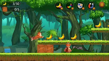 Jungle Monkey Run скриншот 7