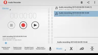 Audio Recorder скриншот 3