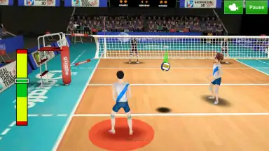 Volleyball 3D скриншот 5