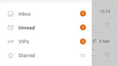 Samsung Email скриншот 1