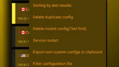 Gold V2ray скриншот 1