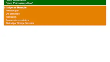 Application Prescrire скриншот 12