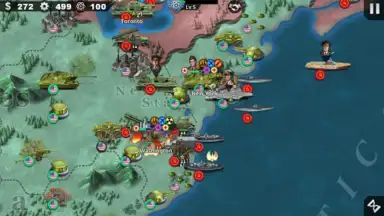 World Conqueror 4-WW2 Strategy скриншот 3