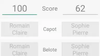 Belote Score скриншот 6