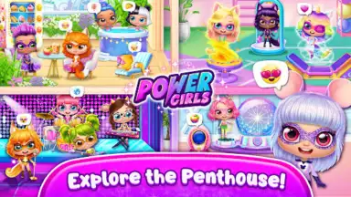 Power Girls - Fantastic Heroes скриншот 3