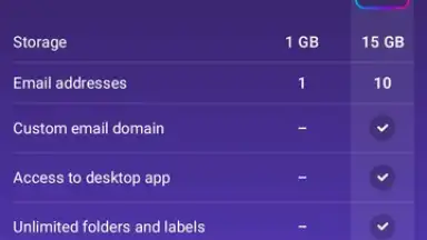 Proton Mail скриншот 8