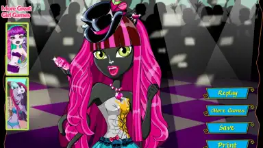 Monster Catty Noir Hair Salon скриншот 1