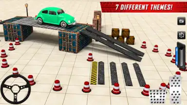 Classic Car Parking скриншот 5