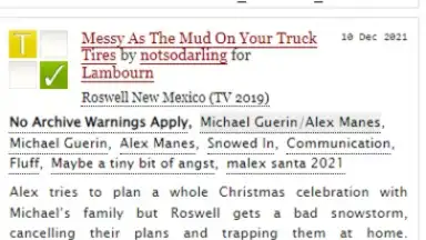 Archive of Our Own скриншот 2