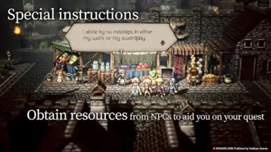 OCTOPATH скриншот 2