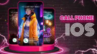 iOS Call Screen Themes - iOS Caller Themes скриншот 5