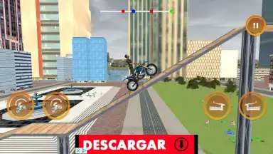 London City Motorbike Stunt Riding Simulator скриншот 12