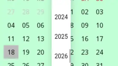 Easy Calendar скриншот 2