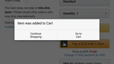 Amazon for Tablets скриншот 1