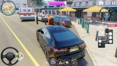 Car Driving School Sim 2023 скриншот 1