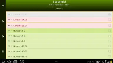 Bible Reading Schedule скриншот 7