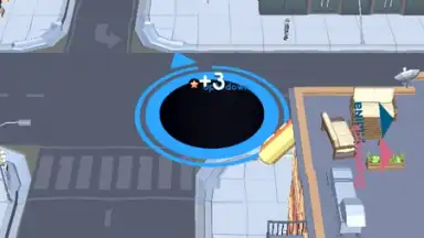 Hole.io скриншот 3