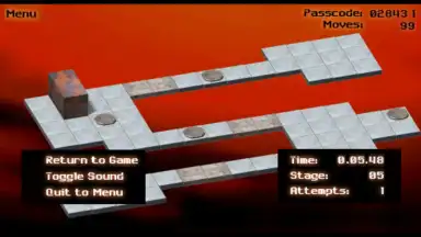 Bloxorz скриншот 1