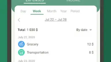 Money manager & expenses скриншот 13