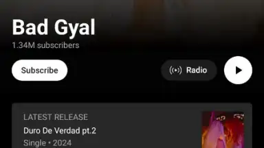 YouTube Music скриншот 1