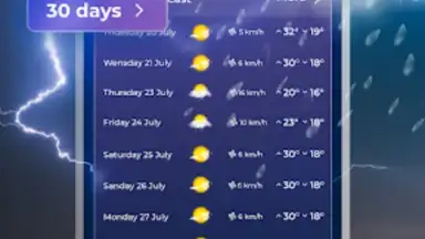 Live Weather Widget & Radar скриншот 13